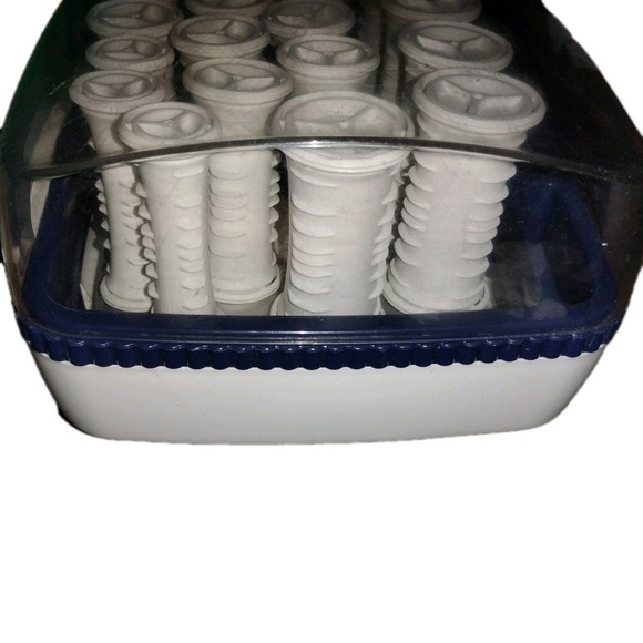 Sunbeam Hot Rollers SureSetter20 Curlers SBPC70 No Clips TESTED &‎ WORKS Pageant - Picture 3 of 7